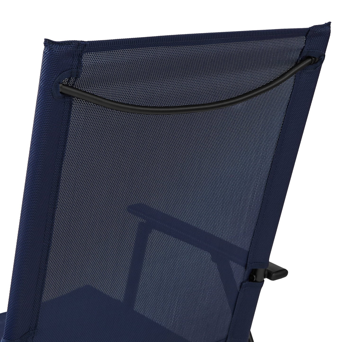 Greyson Steel Outdoor Patio Armchair - Set of 2, Navy