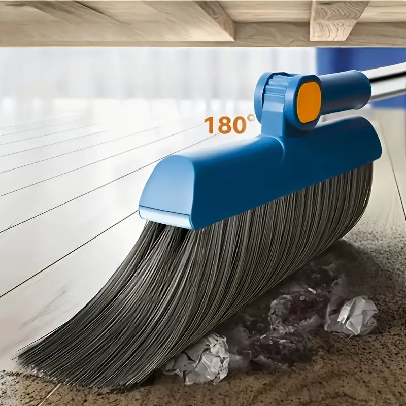 Household Dustpan Combination Rotary Long-Rod Broom Set Two-Piece Broom Combination Cleaning Multi-Functional Broom