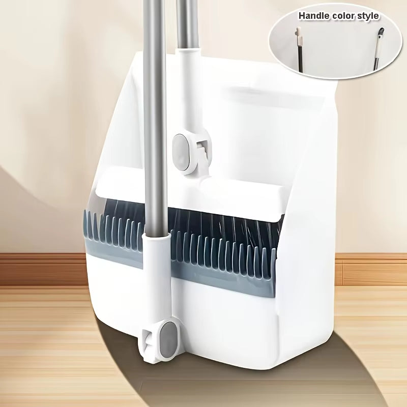Household Dustpan Combination Rotary Long-Rod Broom Set Two-Piece Broom Combination Cleaning Multi-Functional Broom
