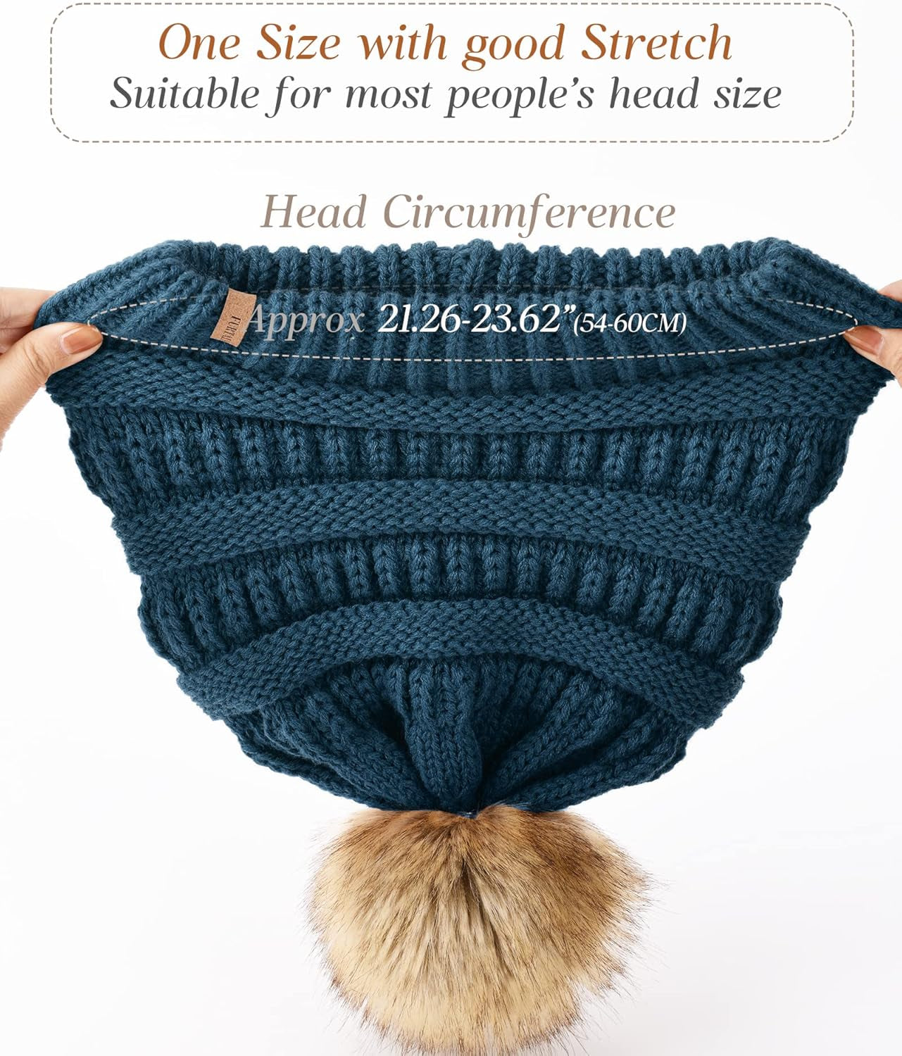 Womens Winter Hat Slouchy Beanie for Women Knitted Winter Hats