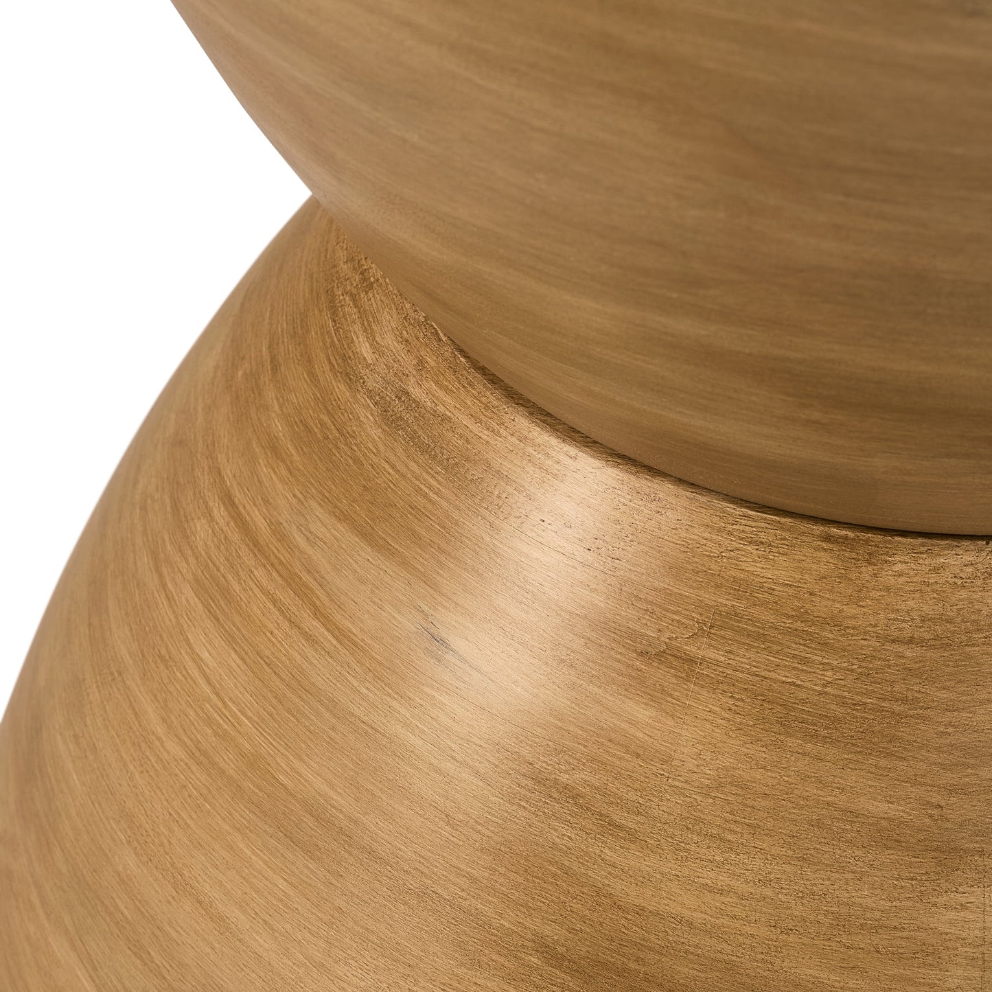 James Wood End Table, Light Honey Finish