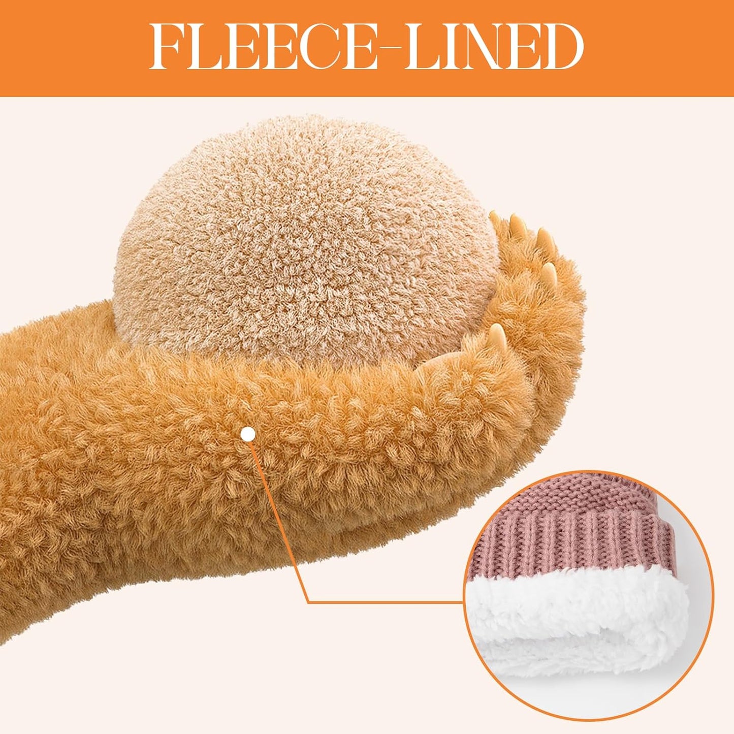 Womens Knit Beanie Winter Thick Solid Fleece Lined Beanie Hats for Women Men Unisex Warm Skiing Beanies