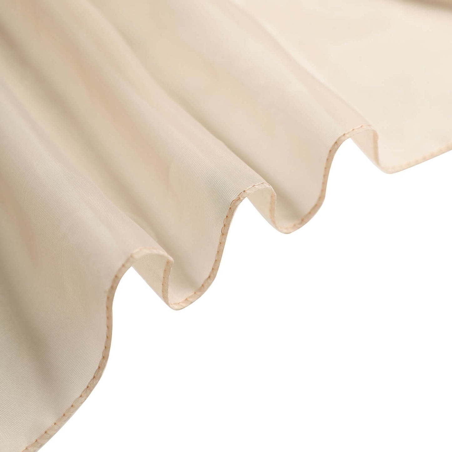 18Ft Nude Sheer Organza Curtain Panels, Window Scarf Valance Wedding Arch Draping Fabric for Top Table Event Party Home Decor Stair Bow Backdrop Curtain Decoration