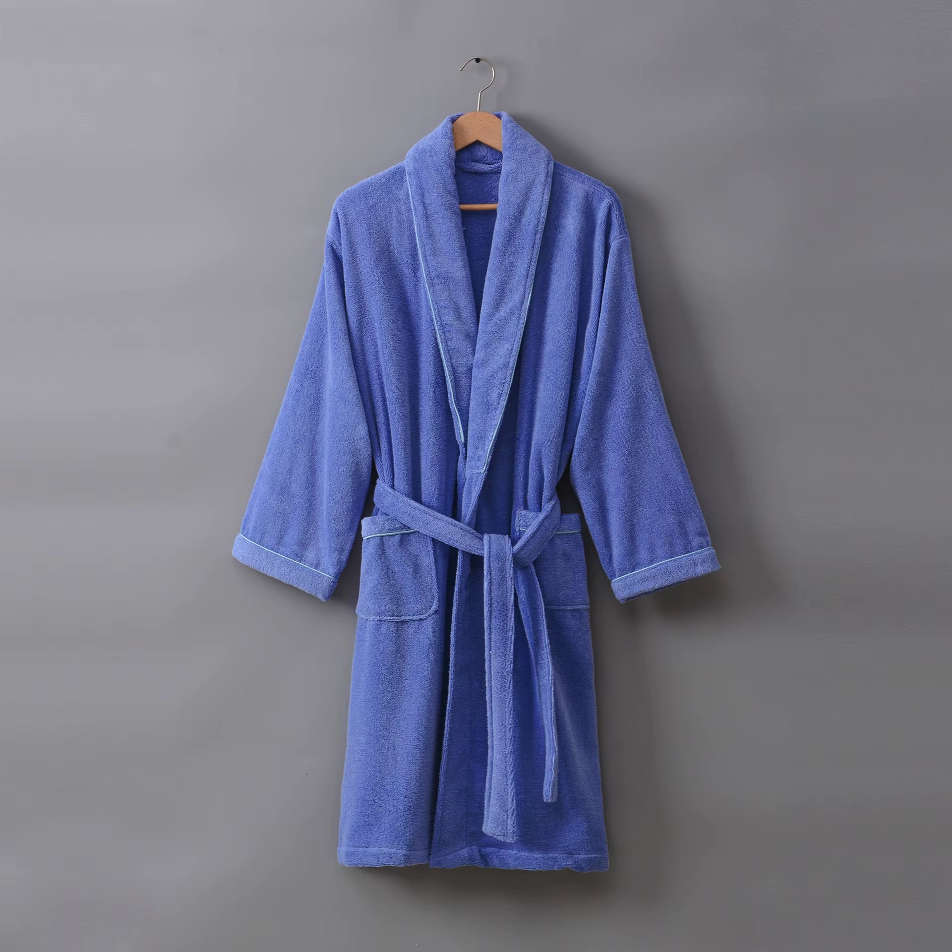 Winter Warm Homewear Casual New Robe Men Women Toweling Terry Robe100% Cotton Bathrobe Soft Ventilation Sleeprobe Casual