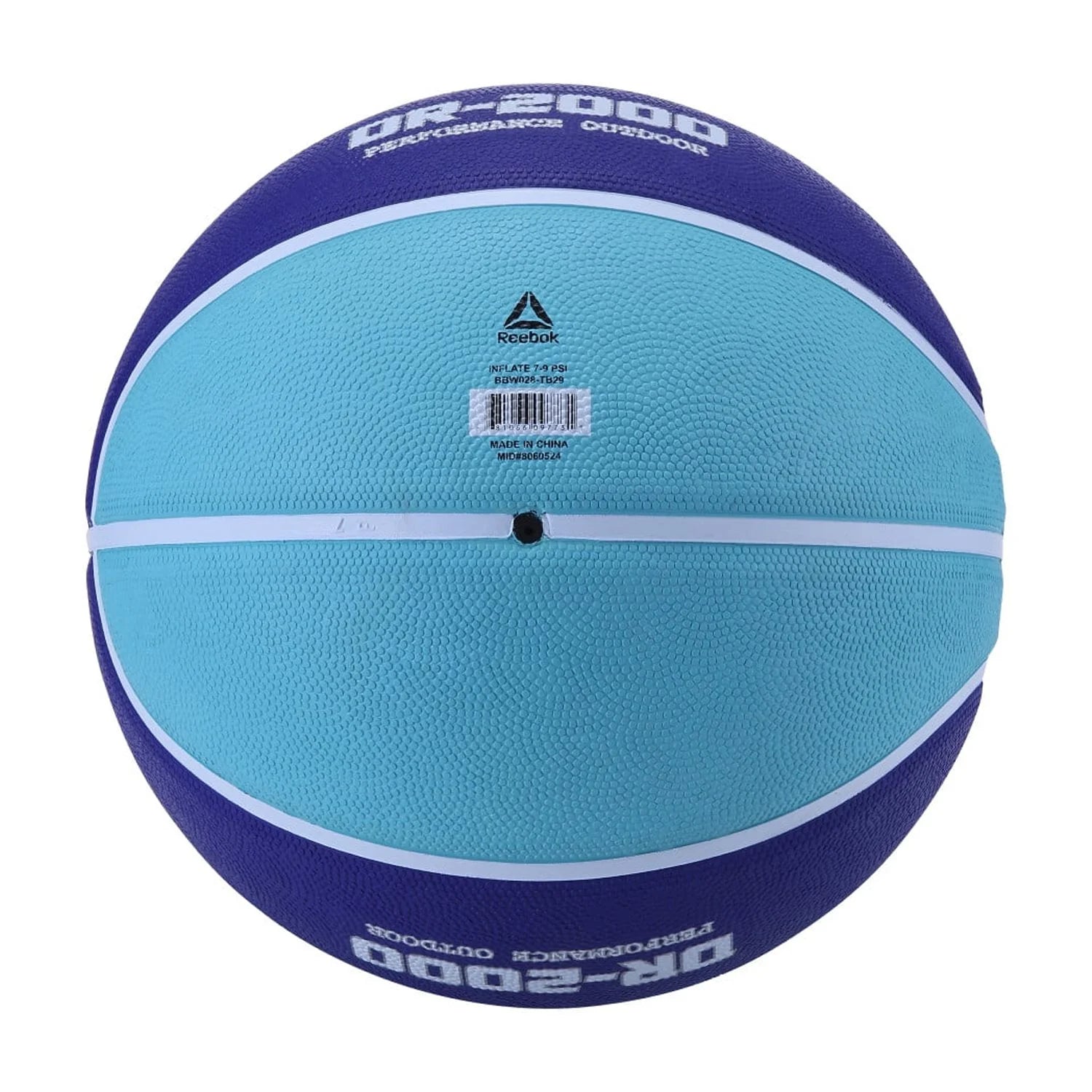 Delta DR-2000 Cushion Rubber Performance Outdoor Basketball, Size 7 (29.5 In)
