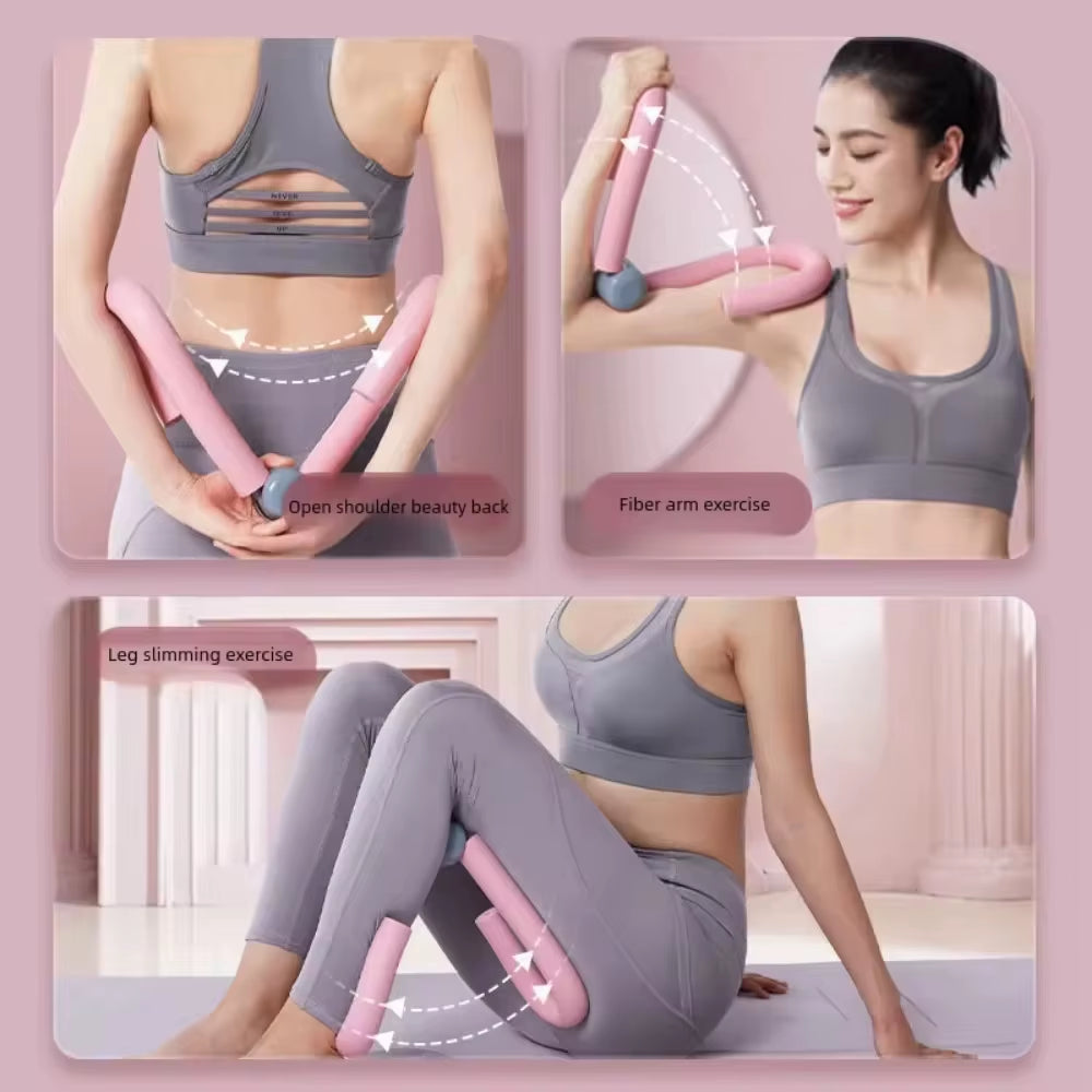 Pelvic Floor Exerciser Thin Thigh Train for Women Body Leg Arm Muscle Chest Waist Massage Workout Exercise Equipment Leg Massage
