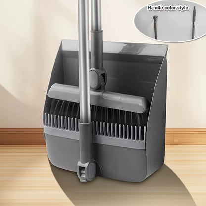 Household Dustpan Combination Rotary Long-Rod Broom Set Two-Piece Broom Combination Cleaning Multi-Functional Broom