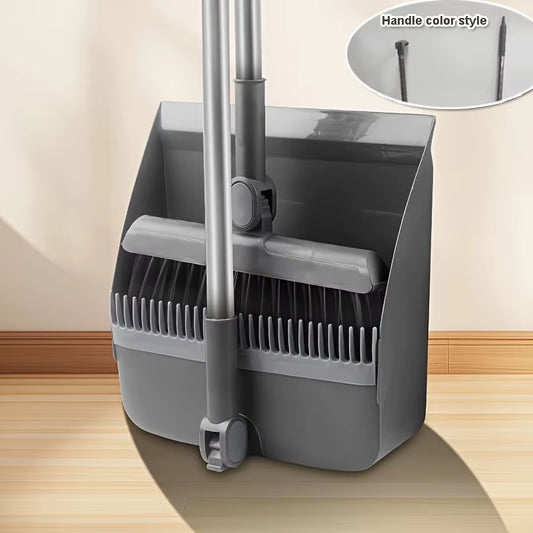 Household Dustpan Combination Rotary Long-Rod Broom Set Two-Piece Broom Combination Cleaning Multi-Functional Broom