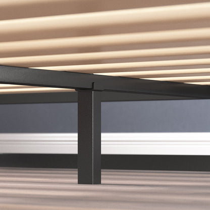 Joseph 6" Modern Studio Platform Low Profile Bed Frame, Full