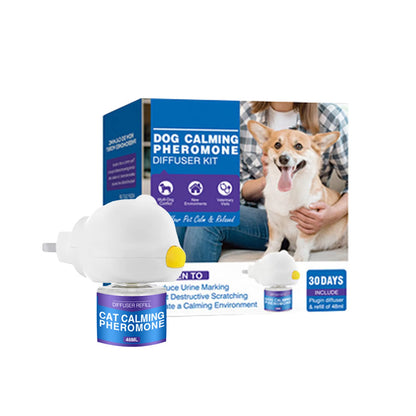 48/96Ml Pet Calming Diffuser Comfort Natural Pheromone Diffuser Calming Pheromone Long Lasting Calming Diffuser for Cats, Dogs