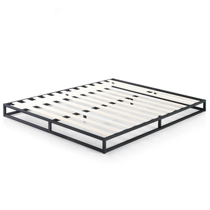 Joseph 6" Modern Studio Platform Low Profile Bed Frame, Full