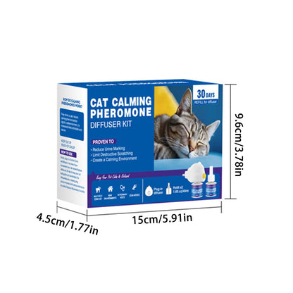 48/96Ml Pet Calming Diffuser Comfort Natural Pheromone Diffuser Calming Pheromone Long Lasting Calming Diffuser for Cats, Dogs